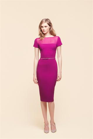 vestidos fucsia