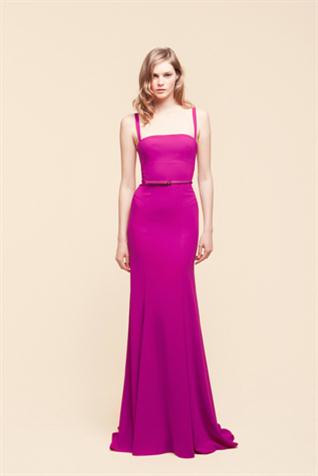 vestidos fucsia