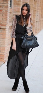 faldas largas de moda