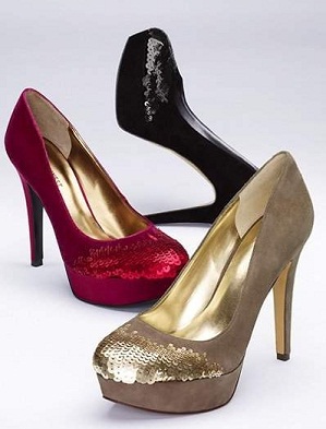 tacones de colores