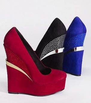 tacones de colores
