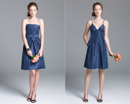 vestidos cortos damas de honor