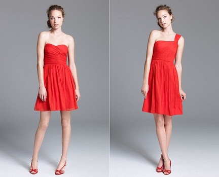 vestidos cortos damas de honor