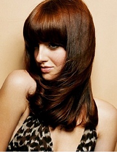 peinados con cerquillo