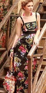 vestidos floreados