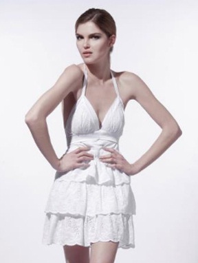 vestidos cortos asimétricos