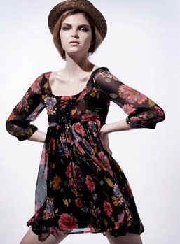 vestidos cortos asimétricos