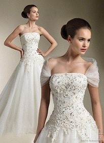 vestidos vaporosos de noche