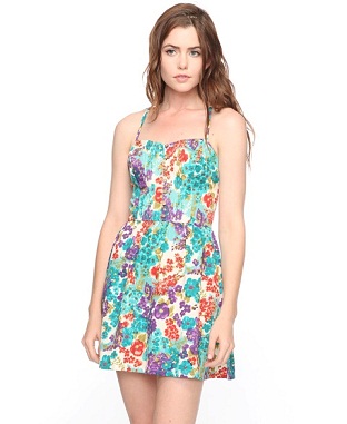 vestidos con estampados florales