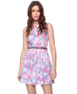 vestidos con estampados florales
