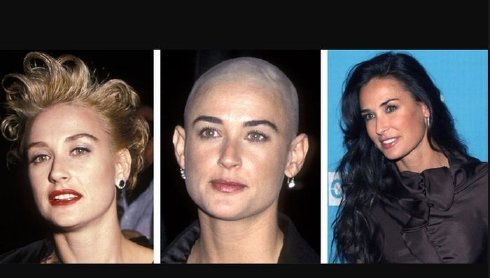 celebridades peinados