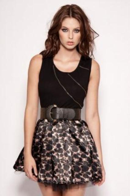 vestidos animal print