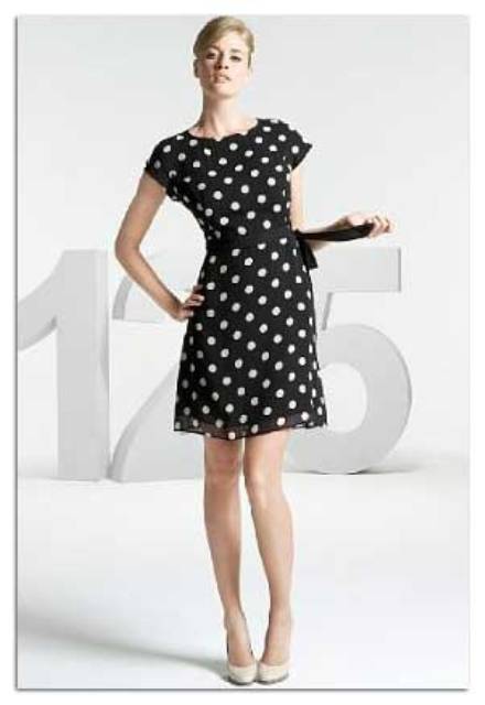 vestidos con bolitas