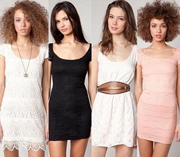 vestidos cortos elegantes