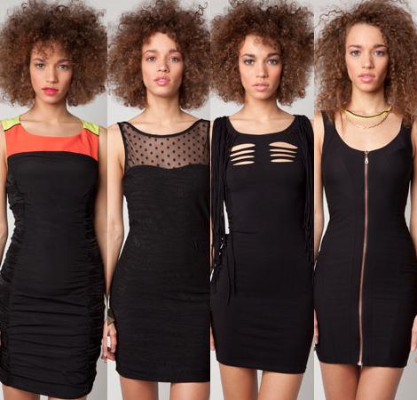 vestidos cortos elegantes