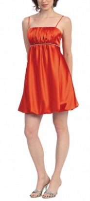 vestidos de colores fuertes