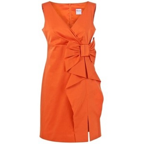 vestidos de colores fuertes