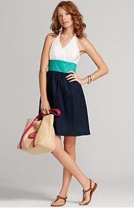 vestidos casuales con volantes