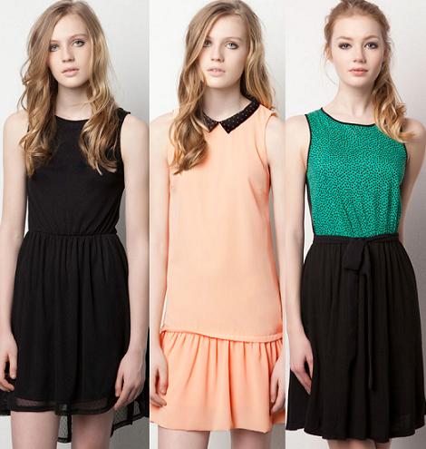 vestidos cortos para oficina