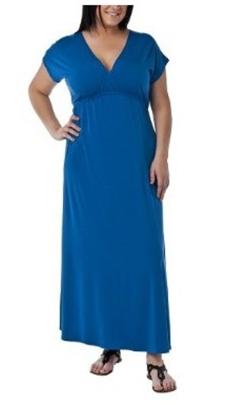 vestidos largos para rellenitas