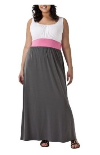 vestidos largos para rellenitas