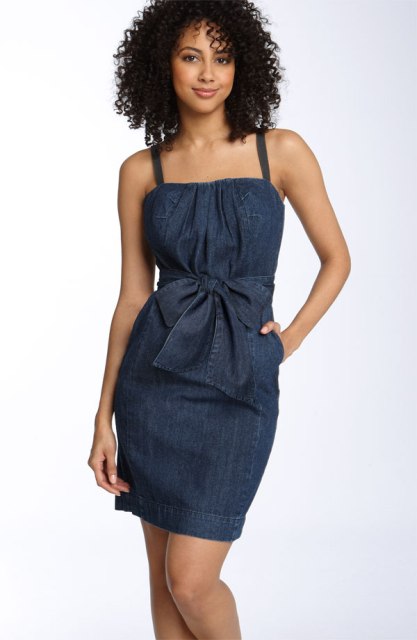 vestidos de jean