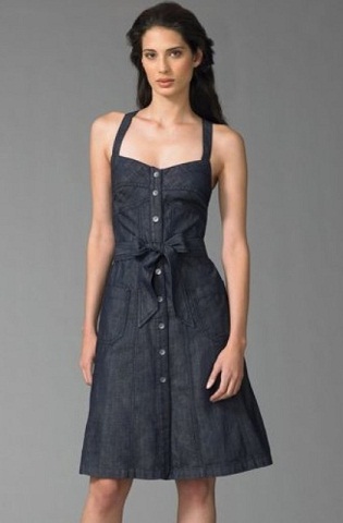 vestidos de jean