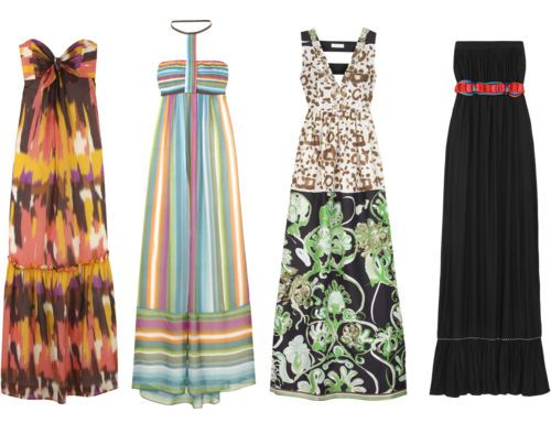 vestidos largos flojos