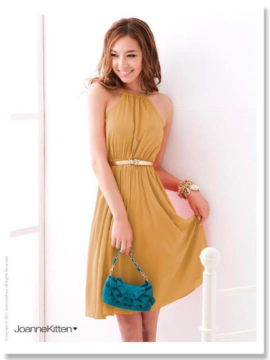 vestidos de colores para el día