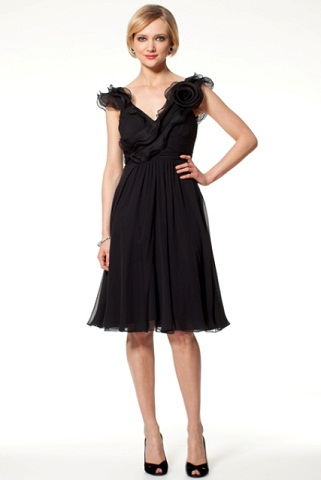 vestidos cortos negros