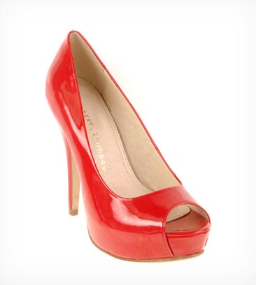 zapatos altos de fiesta