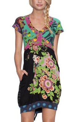 vestidos floreados 2012