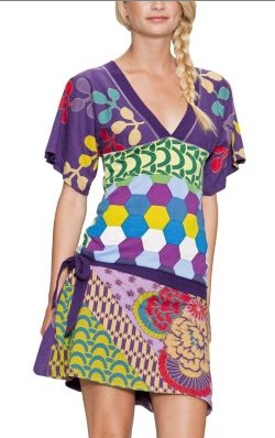 vestidos floreados 2012