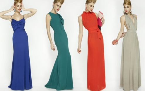 vestidos largos y cortos de moda