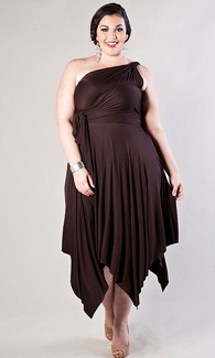 vestidos informales gorditas