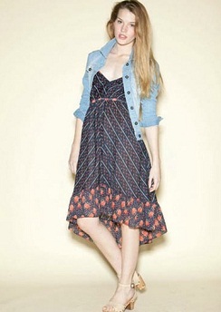 vestidos estampados casuales