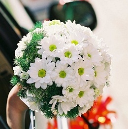 flores de novia