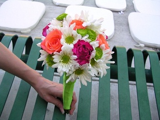 flores de novia