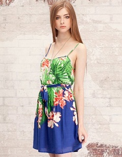 vestidos cortos estampados