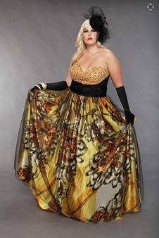 vestidos voluminosos gorditas