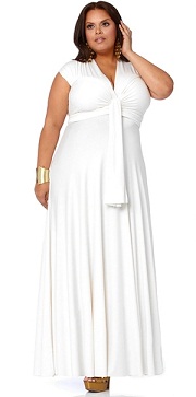 vestidos blancos gorditas