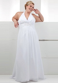 vestidos blancos gorditas