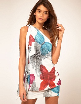 vestidos cortos de colores