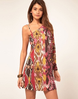 vestidos cortos de colores