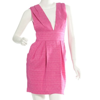 vestidos mangas tres cuartos