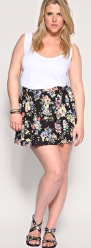 vestidos floreados para gorditas