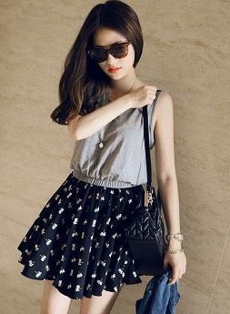 vestidos informales de moda 2012