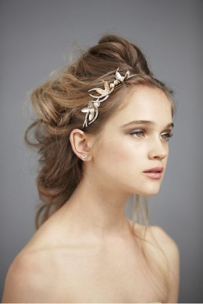 peinados amarrados de novia
