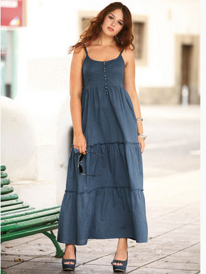 vestidos largos de maternidad