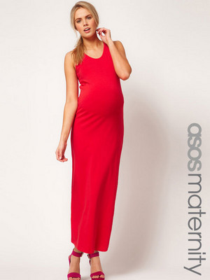 vestidos largos de maternidad